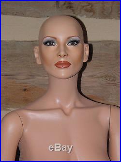 HINDSGAUL Mannequin Makeovers Hand Painted Realistic Female Mannequin, APRIL