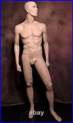 HINDSGAUL Vintage Realistic Full Size Male Man Mannequin 90s Fitzgerald