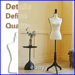 HOMBOUR Female Mannequin Body Sewing Mannequin Torso Dress Form Adjustable Ma