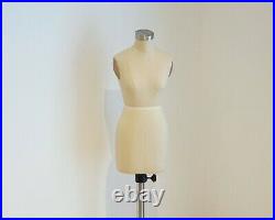Half-Scale Dress Form with arms 1/2 Tailor Female Mannequin for students UK8/10