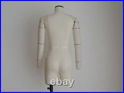 Half-Scale Dress Form with arms 1/2 Tailor Female Mannequin professionals UK10