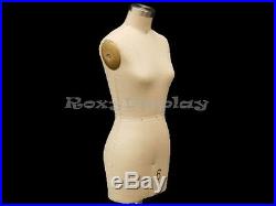 Half Scale Female Half Body Dress Form Table Top Display #SIZE6HALF-ST+BS-C06MNX