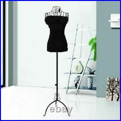 Iron Frame Mannequin Stand Coat Hanger Display Woman Whole Body Clothing Model
