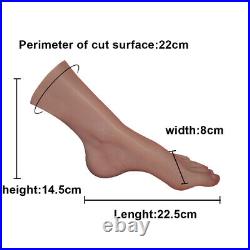 KnowU A Pair Feet Female Model Vein Version Platinum Silicone Adult Model