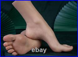 LIfelike Silicone Female Mannequin Foot Model Shoes Display Model Prop EU40 1PAI