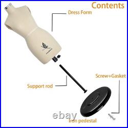 Lavandeform Half Scale Dress Form 12 Miniature Sewing Half Size Mannequin. S