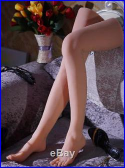 Life-like Silicone Female Mannequin Sexy Long Leg Foot Model Shoes Display New