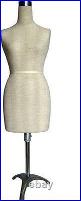 MN-182 Mini Half Scale Pinnable Female Dress Form (great for students!)