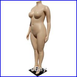 MN-288 Plus Size Female Headless Plastic Mannequin LOCAL PICKUP LOS ANGELES