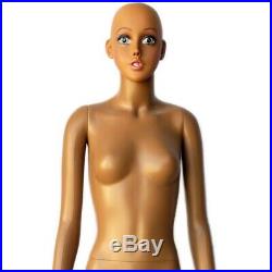 MN-437 TANNED Plastic Teenage Girl / Petite Female Full Size Mannequin 5' 5'