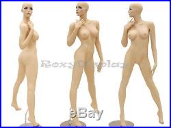 Makeup Sexy Big Bust Fleshtone Female Display Mannequin Dummy Dress Form #ACK2X