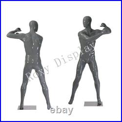 Male BASEBALL MANNEQUIN ABSTRACT BODY Dress Form Display #MC-FM-SKB
