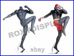 Male Fiberglass Eye Catching Abstract Mannequin Dress Form Display #MZ-BOXING-3