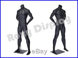 Male Fiberglass Headless Athletic style Mannequin Dress Form Display #MZ-NI-1