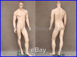 Male Fiberglass Realistic Mannequin with Molded Hair Dress From Display #MZ-WEN2