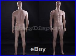 Male Fiberglass Realistic Mannequin with Molded Hair Dress From Display #MZ-WEN7