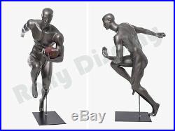 Male Fiberglass Sport Athletic style Mannequin Dress Form Display #BRADY10-MC