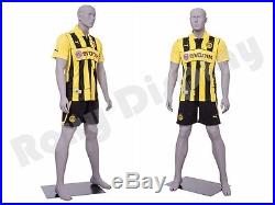 Male Fiberglass Sport Athletic style Mannequin Dress Form Display #MC-CRIS01