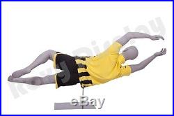 Male Fiberglass Sport Athletic style Mannequin Dress Form Display #MC-CRIS05