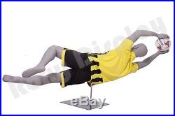Male Fiberglass Sport Athletic style Mannequin Dress Form Display #MC-CRIS05
