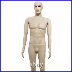 Male Full Body Realistic Mannequin Display with Base 183CM High Quality