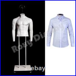 Male Invisible Ghost Mannequin Manikin Display Dress Form #MZ-GHT-M