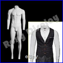 Male Invisible Ghost Mannequin with Magnetic Fittings (V-neck)