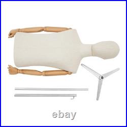 Male Mannequin Dress Form Torso with Stand for Clothing Display NEW