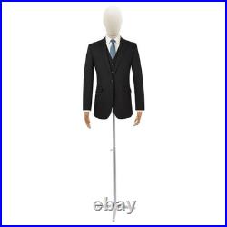 Male Mannequin Dress Form Torso with Stand for Clothing Display NEW