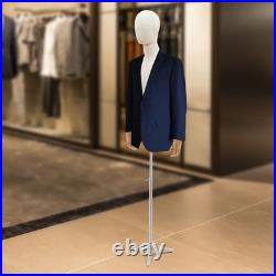 Male Mannequin Dress Form Torso with Stand for Clothing Display NEW