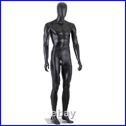 Male Mannequin Full Body Dress Form Adjustable 73 Realistic Detachable Display