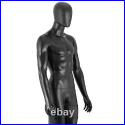 Male Mannequin Full Body Dress Form Adjustable 73 Realistic Detachable Display