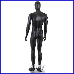 Male Mannequin Full Body Dress Form Adjustable 73 Realistic Detachable Display