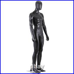 Male Mannequin Full Body Dress Form Adjustable 73 Realistic Detachable Display