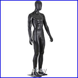 Male Mannequin Full Body Dress Form Adjustable 73 Realistic Detachable Display