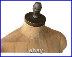 Male Mannequin High End Torso Pin-able Dress Form with Adjustable Stand Durable