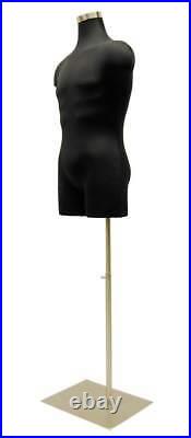 Male Mannequin Manequin Manikin Dress Form #33MLEG02+BS-05