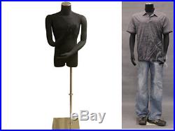 Male Mannequin Manequin Manikin Dress Form #M02arm+BS-05