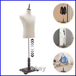 Male Mannequin Model with Stand, Half-length Model, Mannequin Dress Form