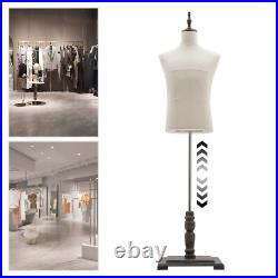 Male Mannequin Model with Stand, Half-length Model, Mannequin Dress Form