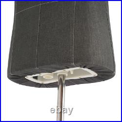 Male Mannequin Model with Stand, Half-length Model, Mannequin Dress Form, Black