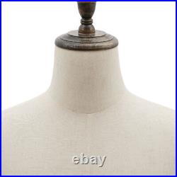 Male Mannequin Model with Stand, Mannequin Dress Form Half-length Model