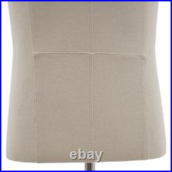 Male Mannequin Model with Stand, Mannequin Dress Form Half-length Model