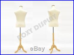 Male Mannequin Shirt Form With White Linen Dress Body Form #JF-33M01L+BS-01NX