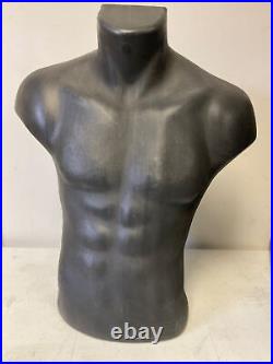 Male Mannequin Torso Upper Body Plastic Plastic Prens & Presses Vitrin Mankenler