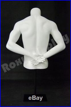 Male Mannequin Torso With nice body figure and arms #MZ-NI-7W