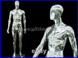Male Unbreakable Egghead Plastic Mannequin Turnable & Removable Head PS-SM1SCEG