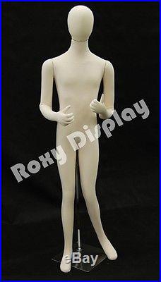 Male full body Poseable Mannequin white jersey covered body form #M01SOFTX-JF