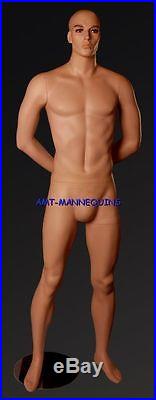 Male manequin standing big man to display military uniforms manikin Tim0