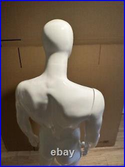 Male mannequin Egg Head Dress Form Display #MZ-WEN4EG